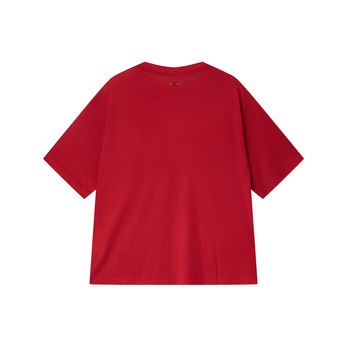 아크릴 울 스무스 티 레드 - 26FW(AKRYL Wool Smooth Tee Red - 26FW) - 2