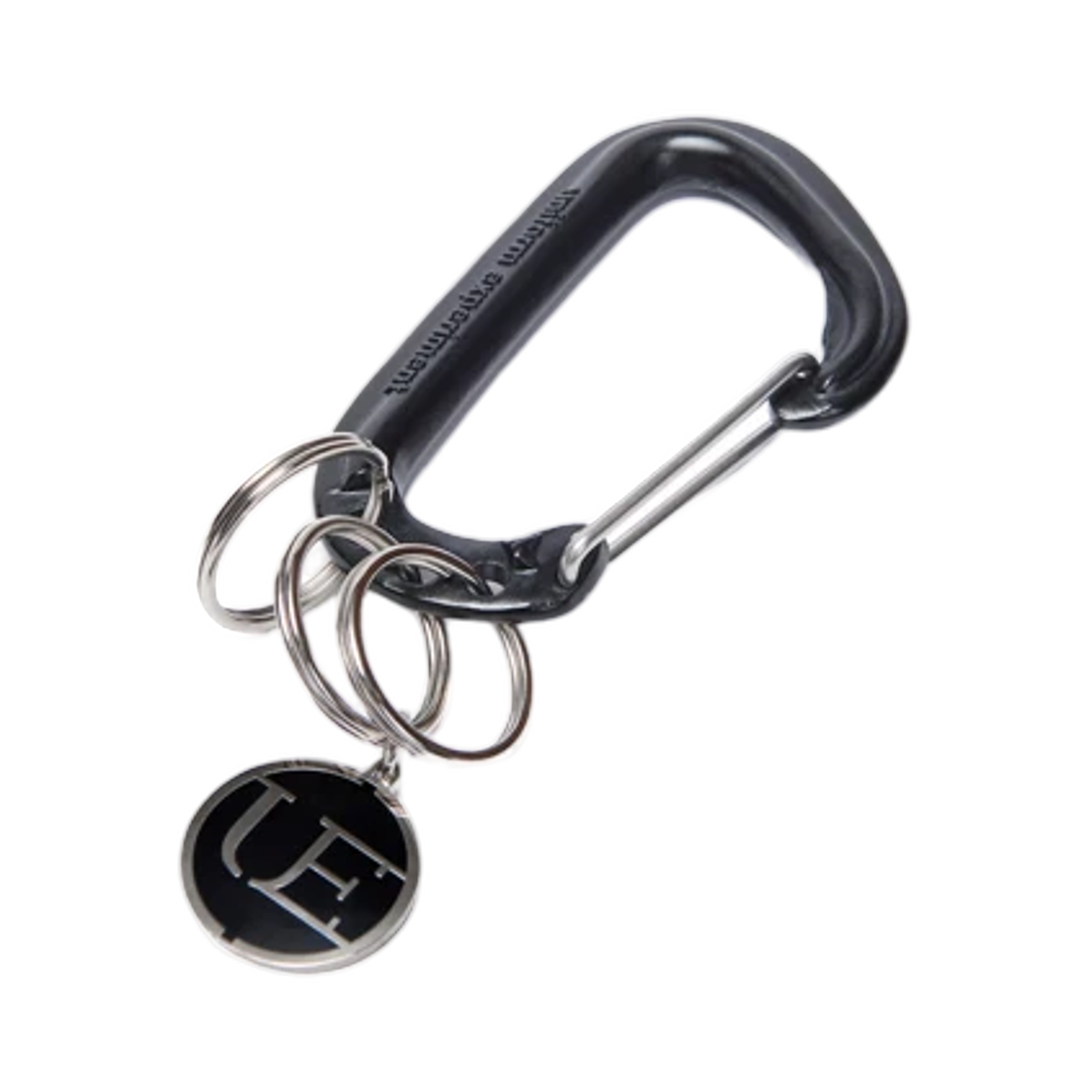 유니폼 익스페리먼트 알루미늄 카라비너 블랙(Uniform Experiment Alminium Carabiner Black) - 1