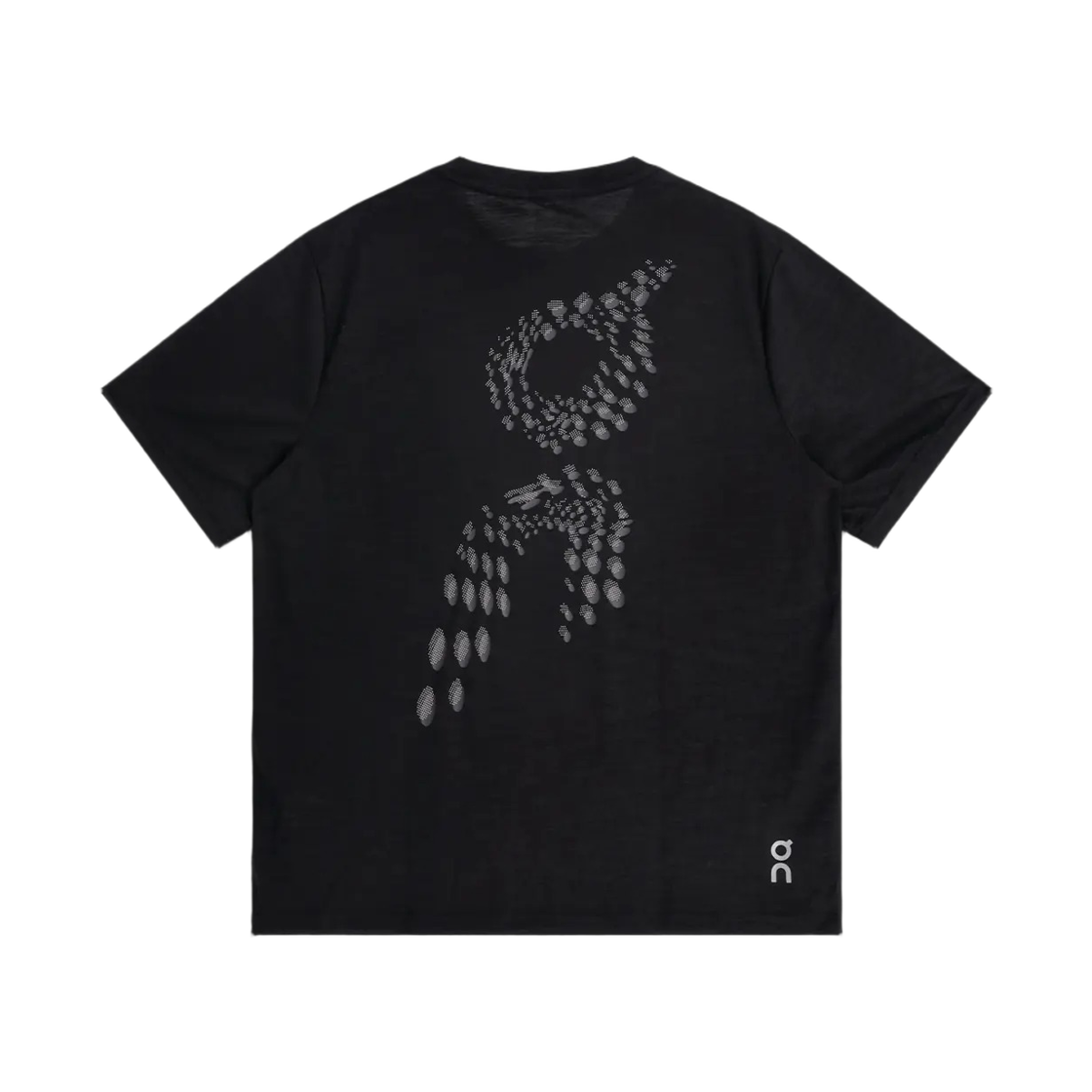 온 러닝 온 런 티셔츠 블랙(On Running On Run T-Shirt Black) - 2