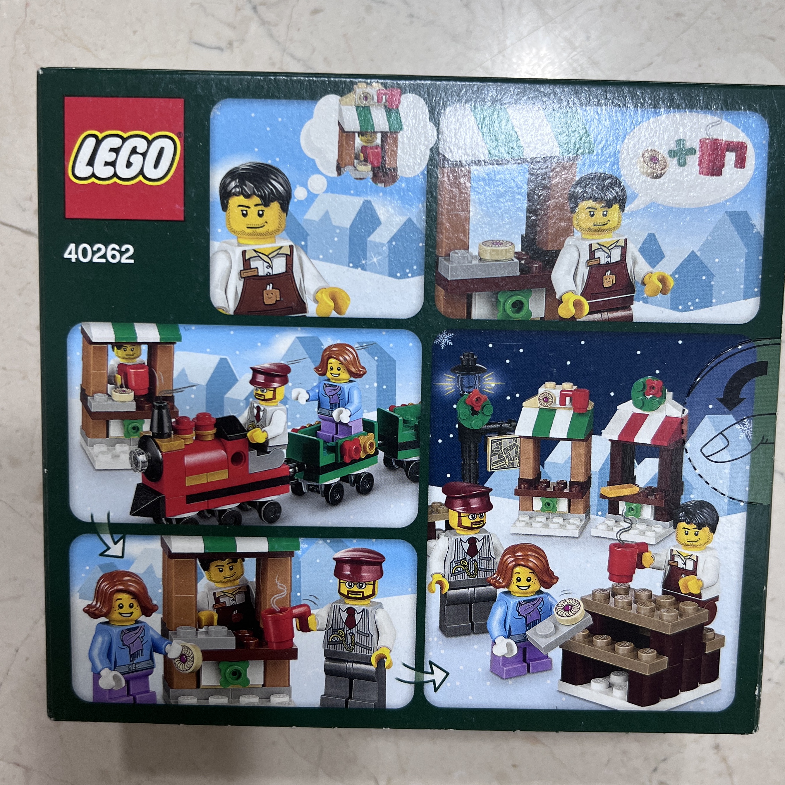 Lego Christmas Train Ride 착용 스타일