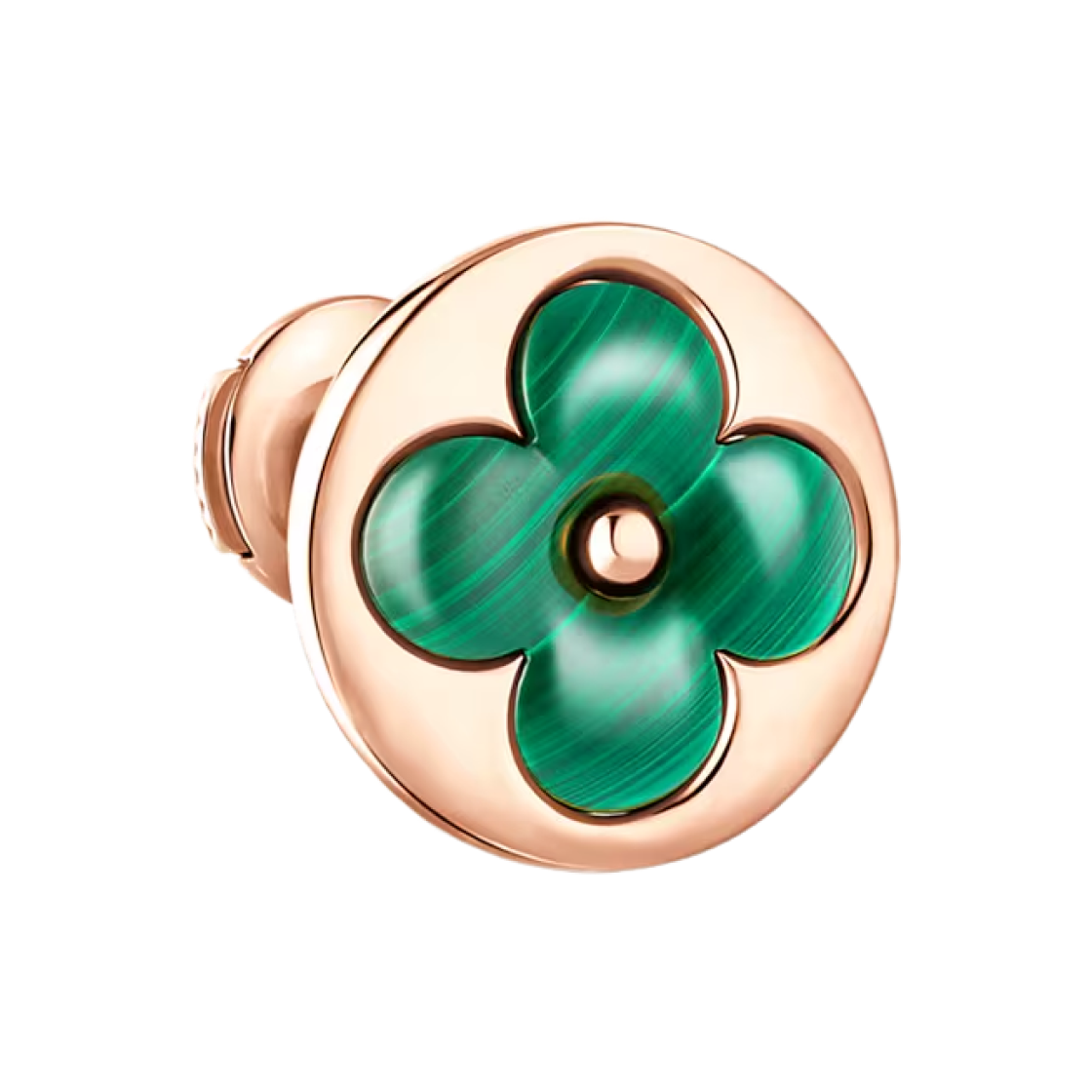 루이비통 컬러 블라썸 BB 선 이어 스터드 핑크 골드 말라카이트(Louis Vuitton Color Blossom BB Sun Ear Stud Pink Gold Malachite) - 2
