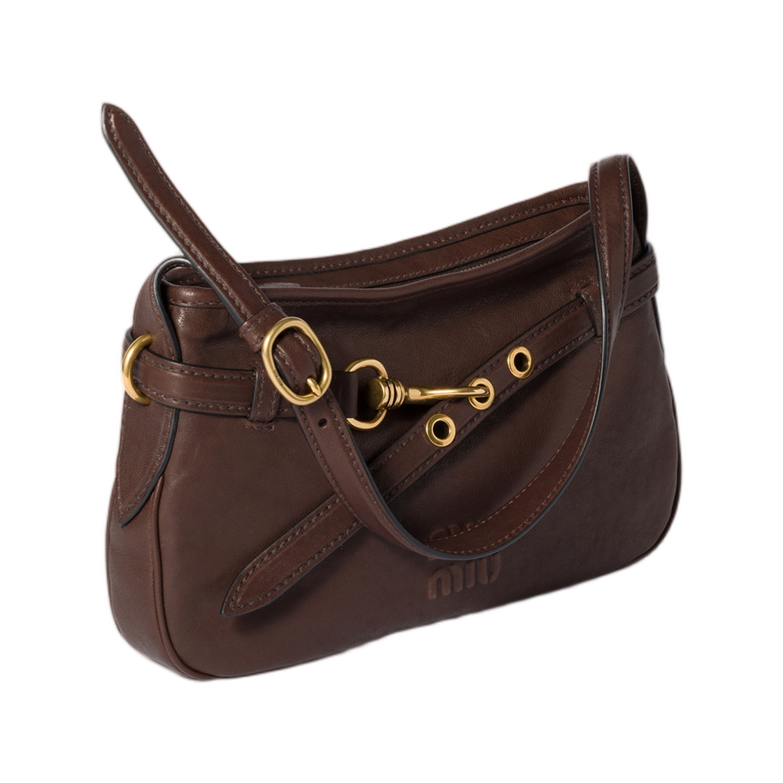 미우 미우 아벙츄어 나파 레더 백 브라이어우드(Miu Miu Aventure Nappa Leather Bag Briarwood) - 2