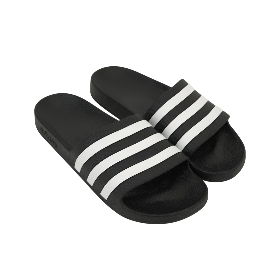 아디다스 아딜렛 아쿠아 슬라이드 코어 블랙 클라우드 화이트(Adidas Adilette Aqua Slides Core Black Cloud White) - 4