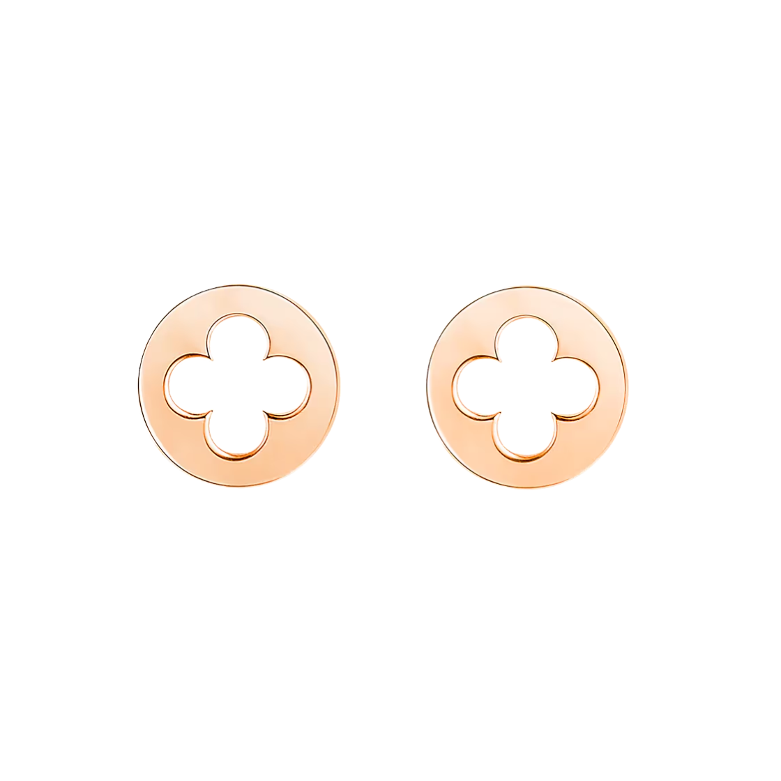 Q96579 (W) Louis Vuitton Empreinte Ear Stud Pink Gold