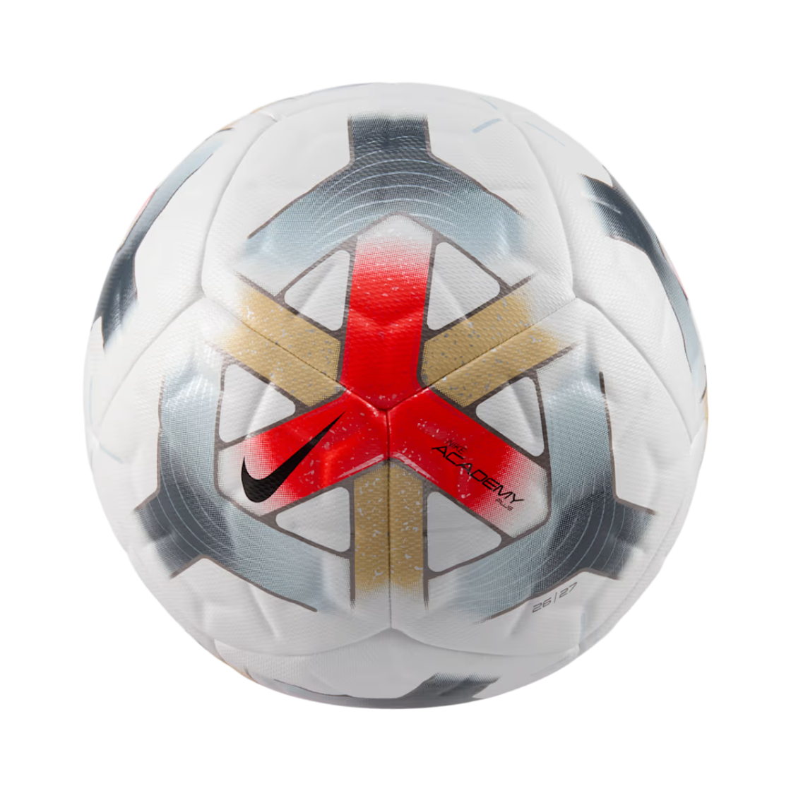 나이키 아카데미 플러스 풋볼 화이트 브라이트 크림슨(Nike Academy Plus Football White Bright Crimson) - 2