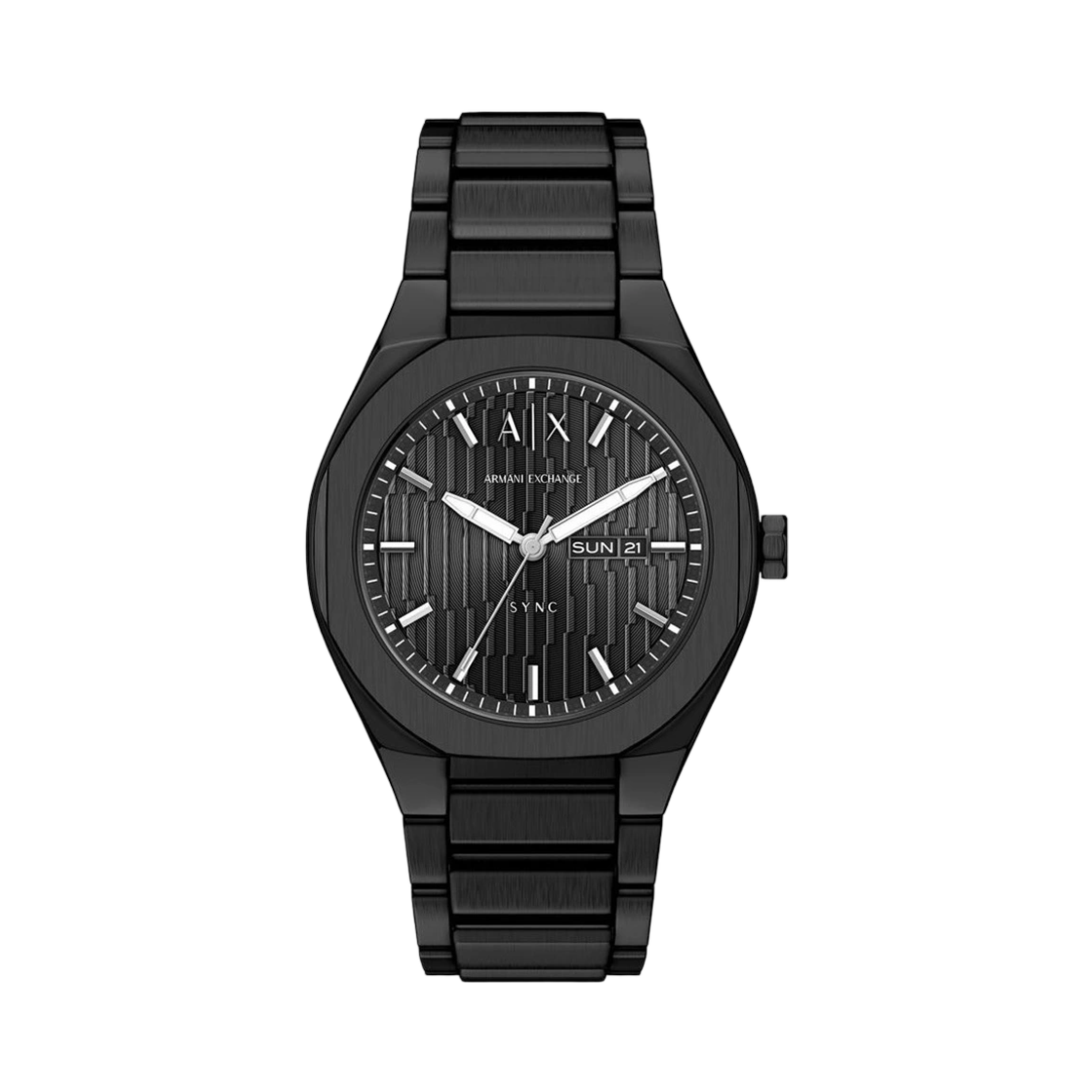 아르마니 익스체인지 싱크 42mm 블랙 블랙(Armani Exchange Sync 42mm Black Black) - 1
