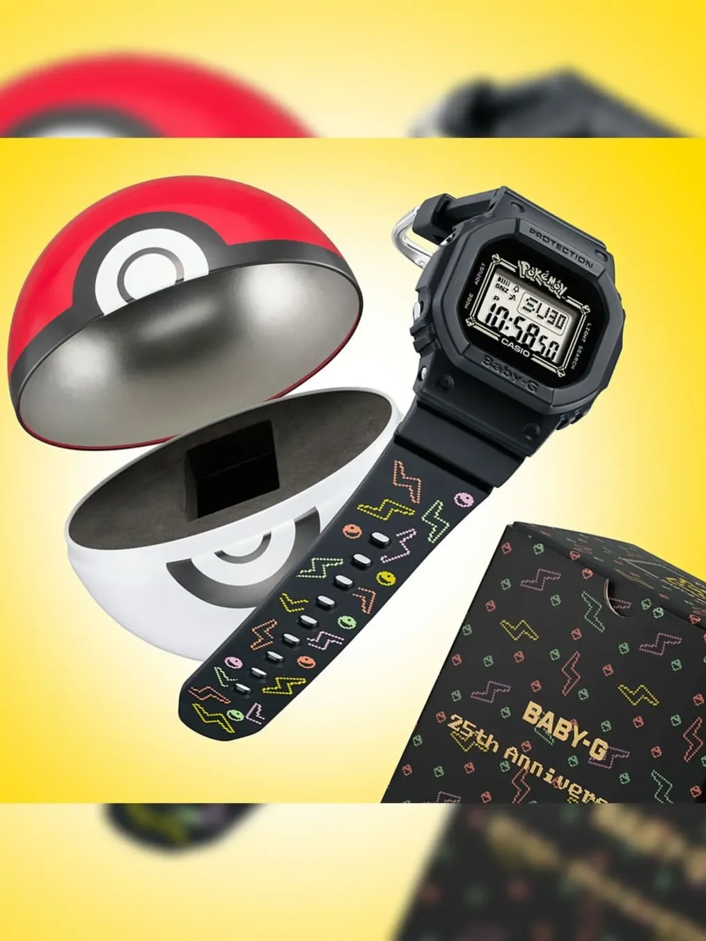Casio G-Shock x Pokemon GA-110PKM-7A 착용 스타일 - 7