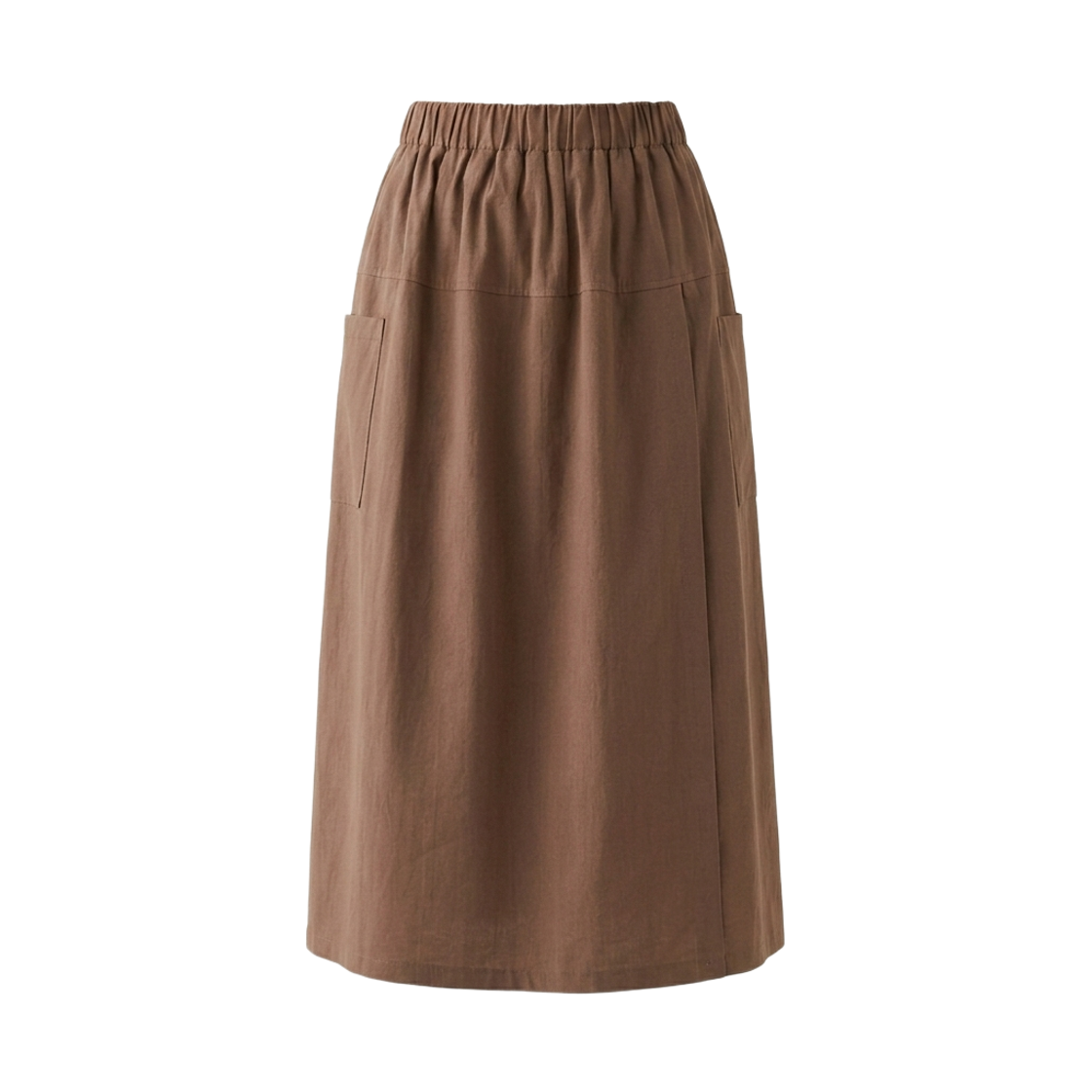 지크립 밴딩 빅포켓 랩스타일 린넨 치마 바지(GCLIP Banded Big Pocket Wrap-Style Linen Skirt Pants) - 1