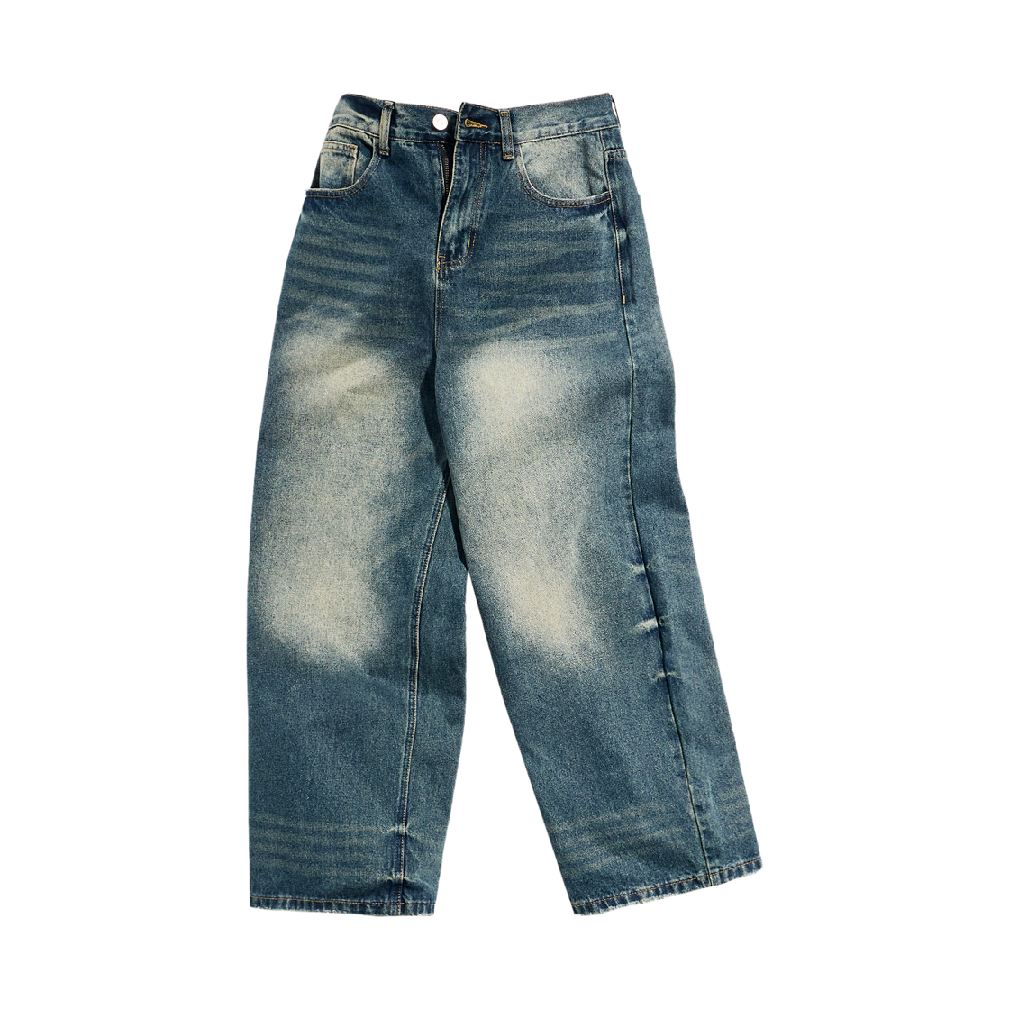 미니멀프로젝트 도밍고 워싱 와이드 데님 팬츠 MDP116 블루(MINIMALPROJECT Domingo Washed Wide Denim Pants MDP116 Blue)