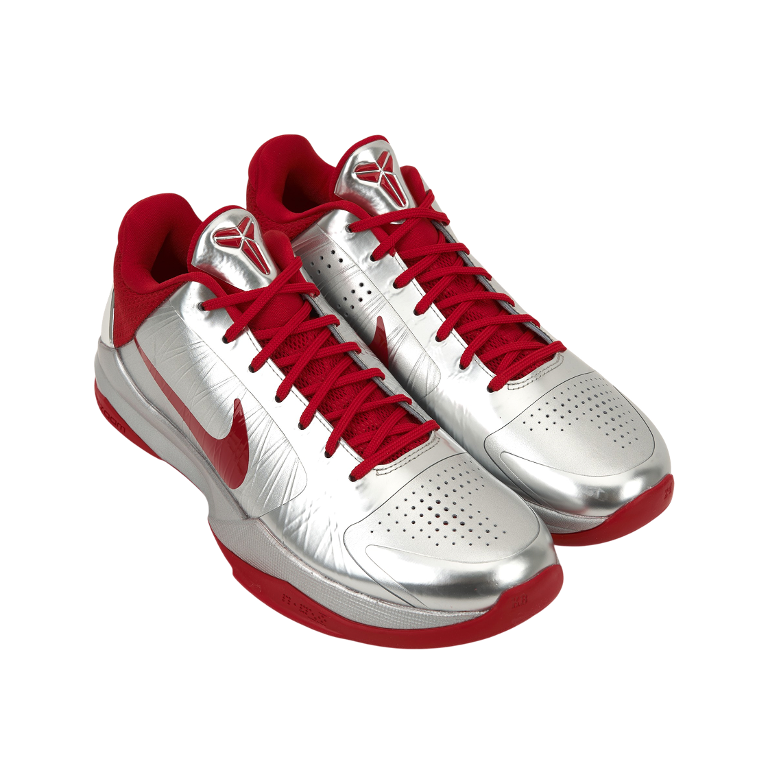 나이키 x 케이틀린 클락 코비 5 프로트로 메탈릭 실버 유니버시티 레드(Nike x Caitlin Clark Kobe 5 Protro Metallic Silver University Red) - 4