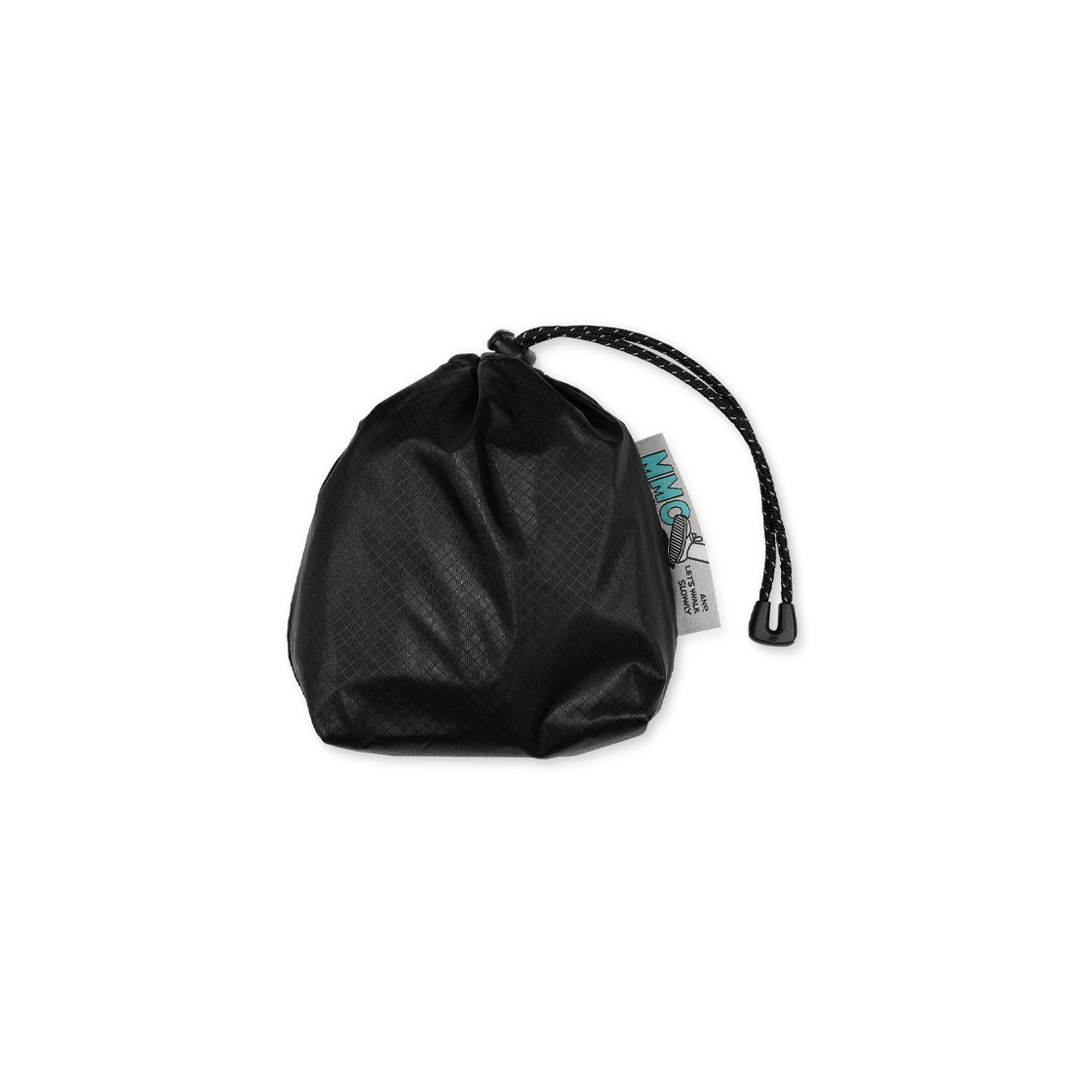 에메모가든 에메모 파우치 01 나일론 코듀라 다이아립 블랙(mmogarden mmo Pouch 01 Nylon Cordura Dia Rip Black)