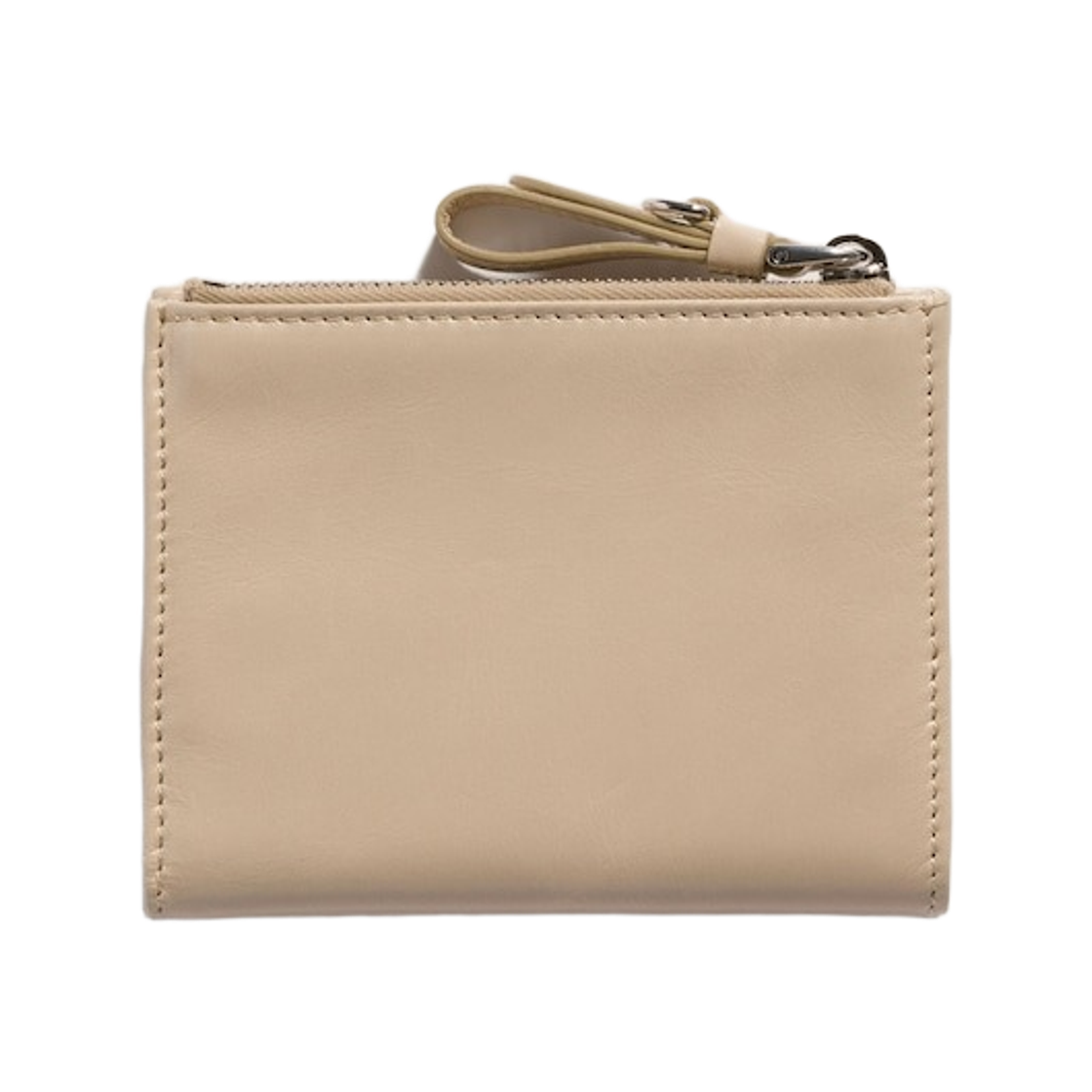 미우 미우 스몰 레더 월렛 트래버틴 스톤(Miu Miu Small Leather Wallet Travertine Stone) - 3
