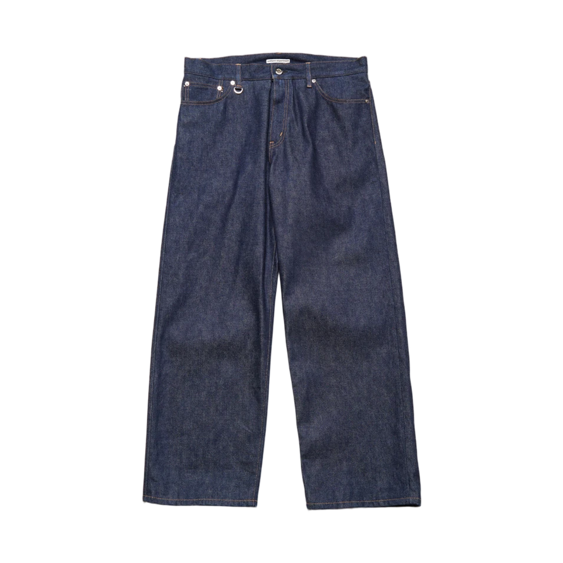 유니폼 익스페리먼트 리지드 와이드 핏 진 인디고(Uniform Experiment Rigid Wide-Fit Jeans Indigo)