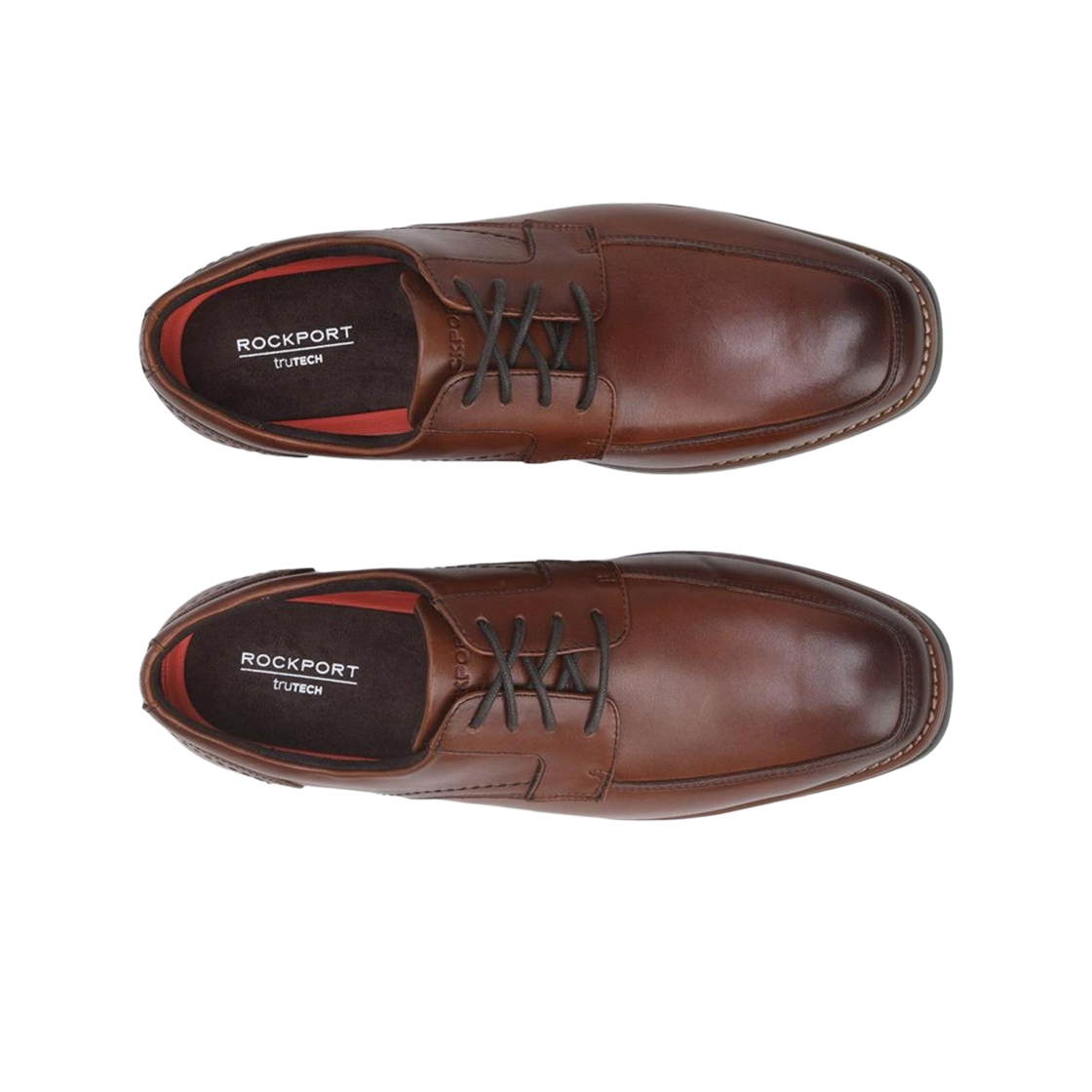 락포트 슬레이터 에이프런 토 브라운 - W 와이드(Rockport Slayter Apron Toe Brown - W Wide) - 2