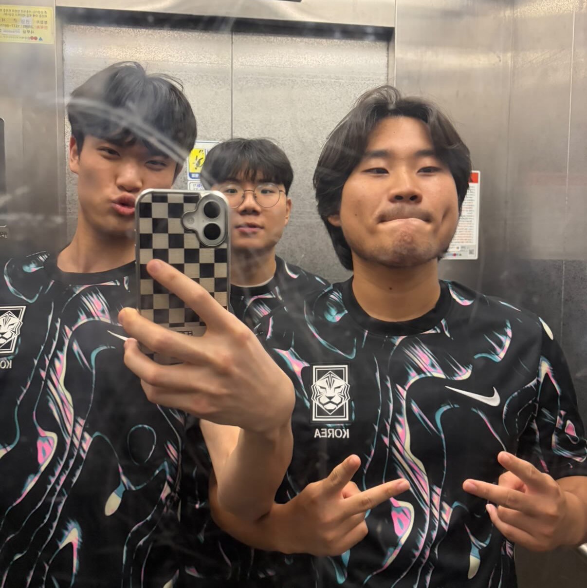 Nike Korea 2023/24 Dri-Fit Stadium Away Replica Jersey Black Pink Glow - Asia (Non Marking Ver.) 착용 스타일