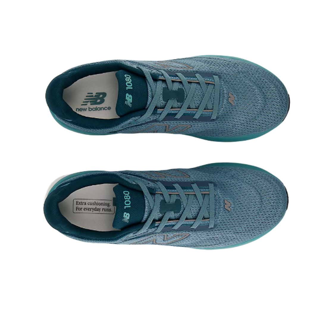 뉴발란스 1080v15 메두사 그린 다크 실버 메탈릭 - D 스탠다드(New Balance 1080v15 Medusa Green Dark Silver Metallic - D Standard) - 2