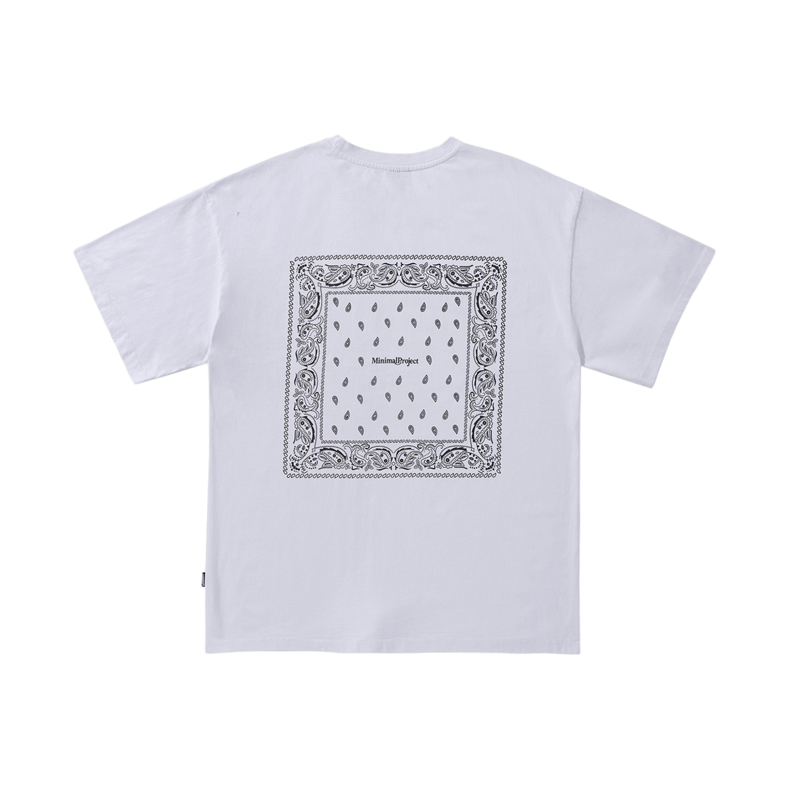 미니멀프로젝트 페이즐리 피그먼트 반팔티셔츠 MST170 화이트(MINIMALPROJECT Paisley Pigment Short Sleeve T-Shirt MST170 White) - 1
