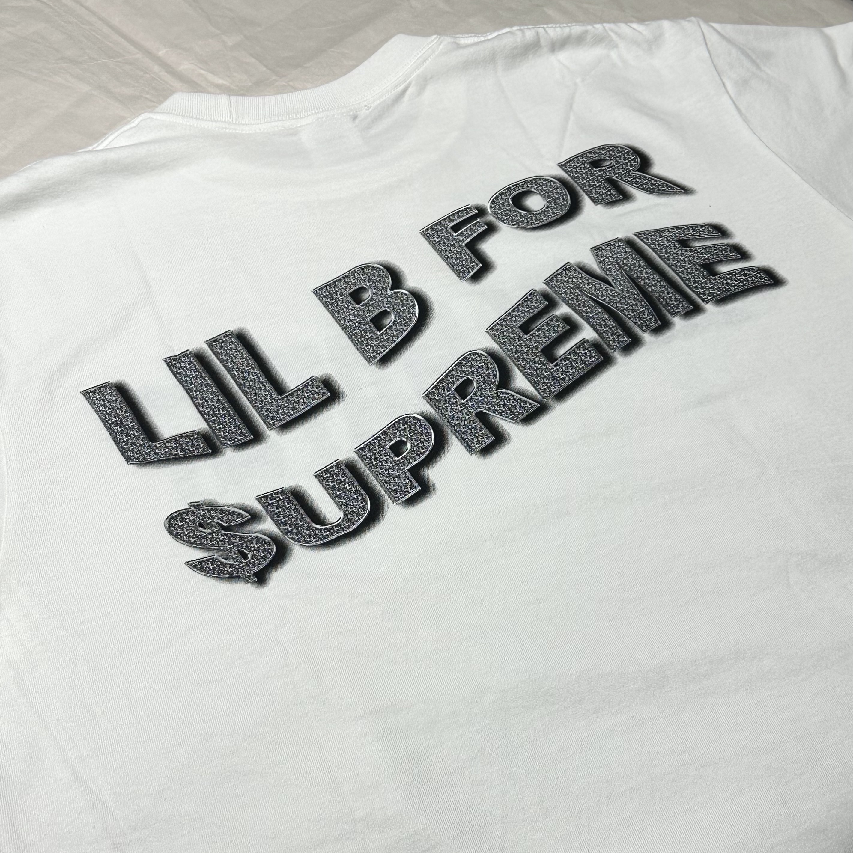 Supreme Based T-Shirt White - 26SS 착용 스타일 - 2