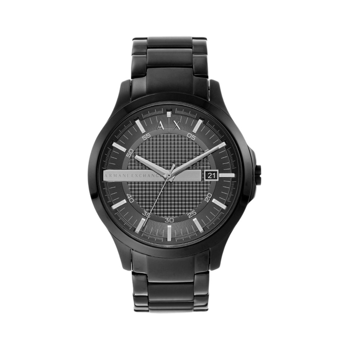 아르마니 익스체인지 햄튼 46mm 블랙 블랙(Armani Exchange Hampton 46mm Black Black)