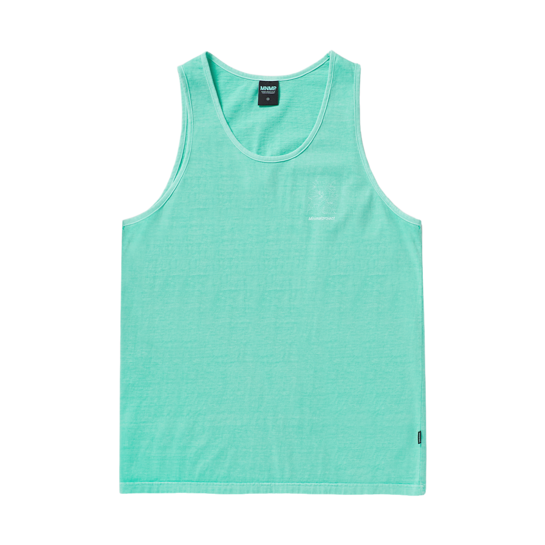 미니멀프로젝트 썬셋비치 피그먼트 나시 MSL100 민트(MINIMALPROJECT Sunset Beach Pigment Sleeveless MSL100 Mint) - 1