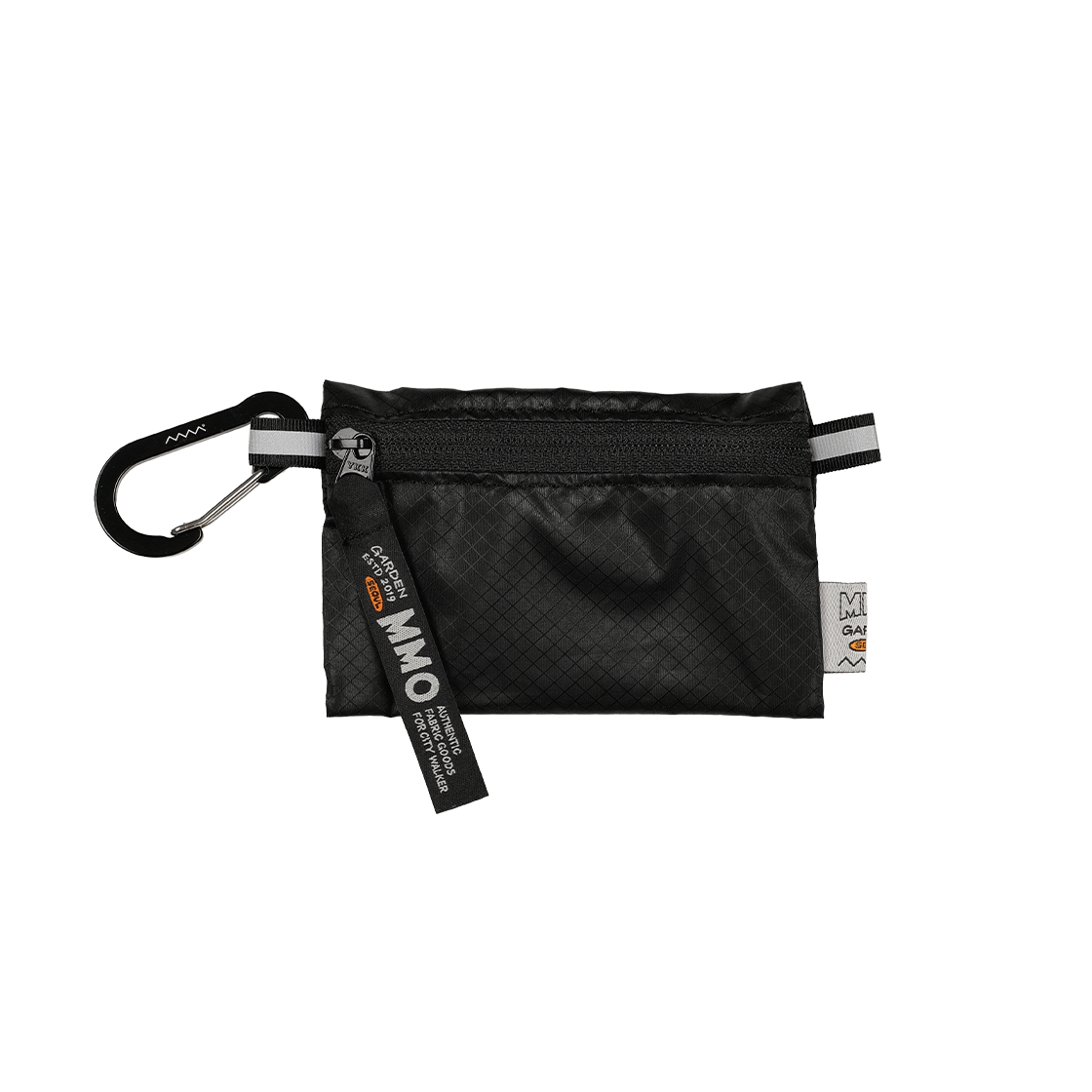 에메모가든 에메모 카드 케이스 나일론 코듀라 다이아립 블랙(mmogarden mmo Card Case Nylon Cordura Dia Rip Black)