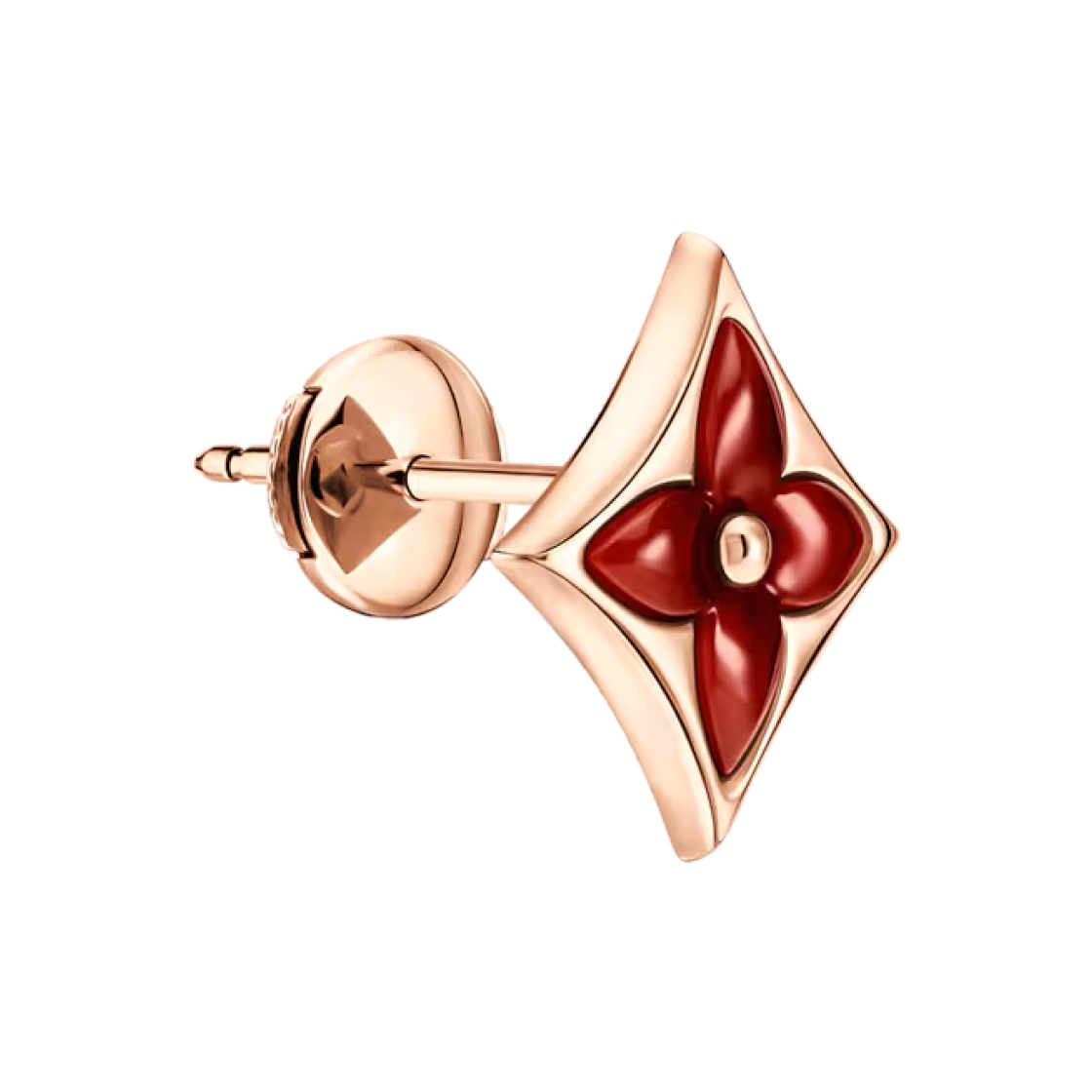 (W) 루이비통 컬러 블라썸 BB 스타 이어 스터드 퍼 유닛 핑크 골드 코넬리안((W) Louis Vuitton Color Blossom BB Star Ear Stud Per Unit Pink Gold Cornelian) - 2