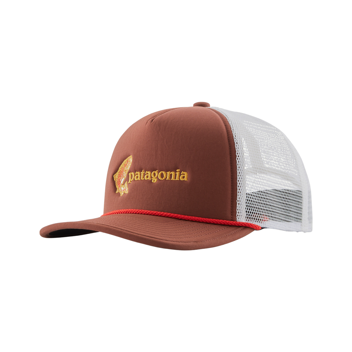33395 Patagonia Broadcaster Hat Fish Jump Dried Vanilla