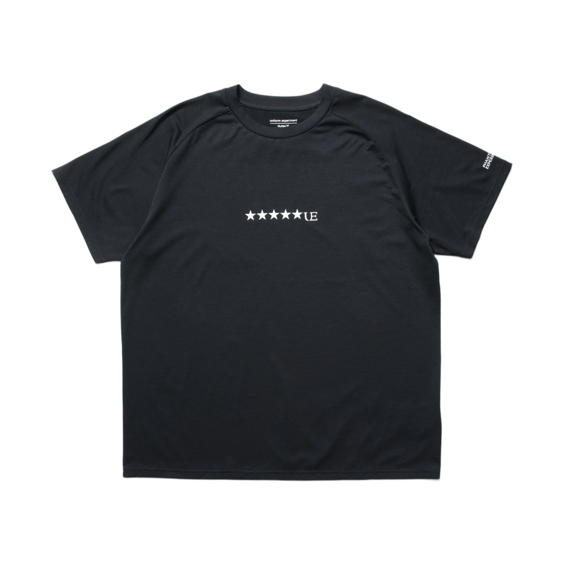 유니폼 익스페리먼트 x 프라그먼트 x 헐리 앰피비어스 팬텀 티셔츠 블랙(Uniform Experiment x Fragment x Hurley Amphibious Phantom Tee Black)