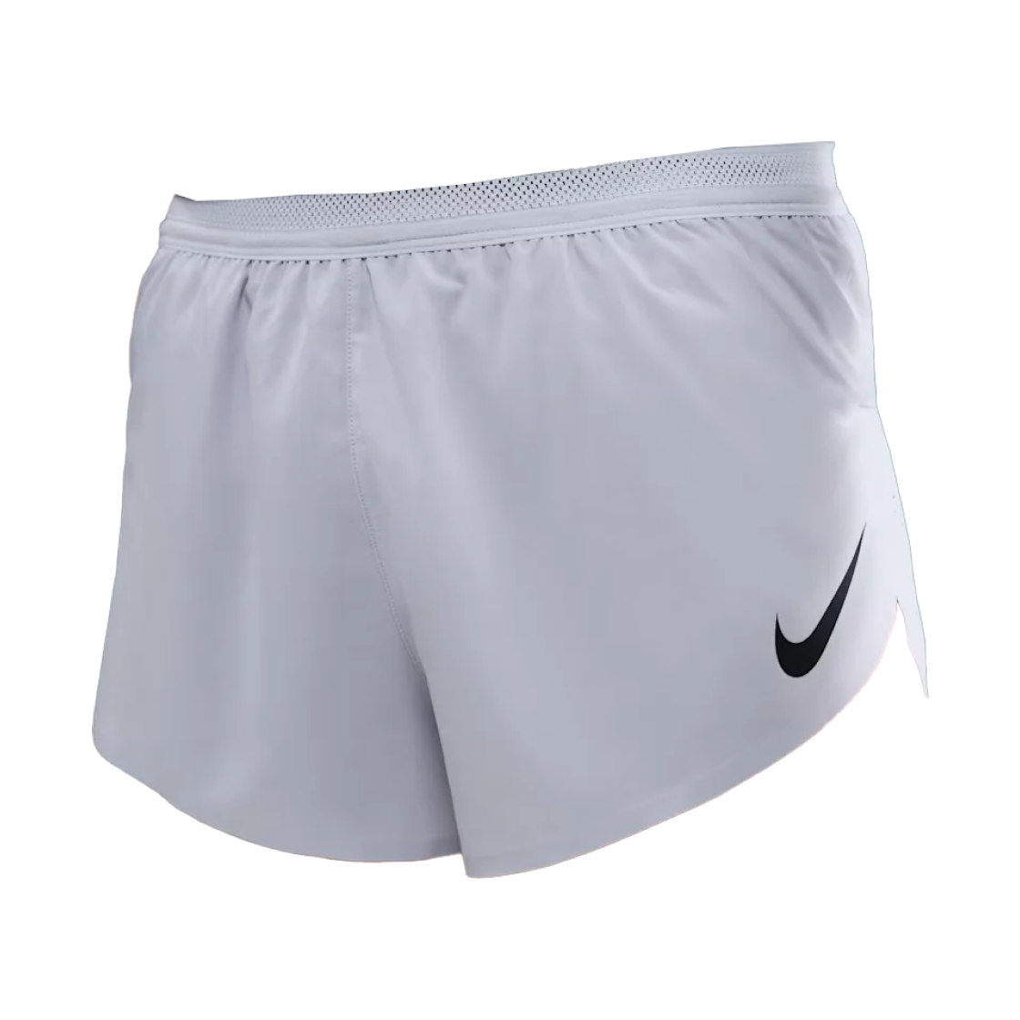 FN3350-057 Nike Dri-Fit ADV Aeroswift 2 Inch Brief Lined Running Shorts Ghost Black - Asia