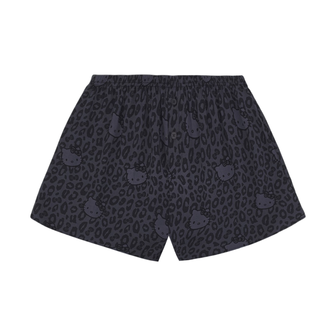 스파오 x 헬로 키티 레오파드 슬립 파자마 블랙(Spao x Hello Kitty Leopard Slip Pajamas Black) - 4
