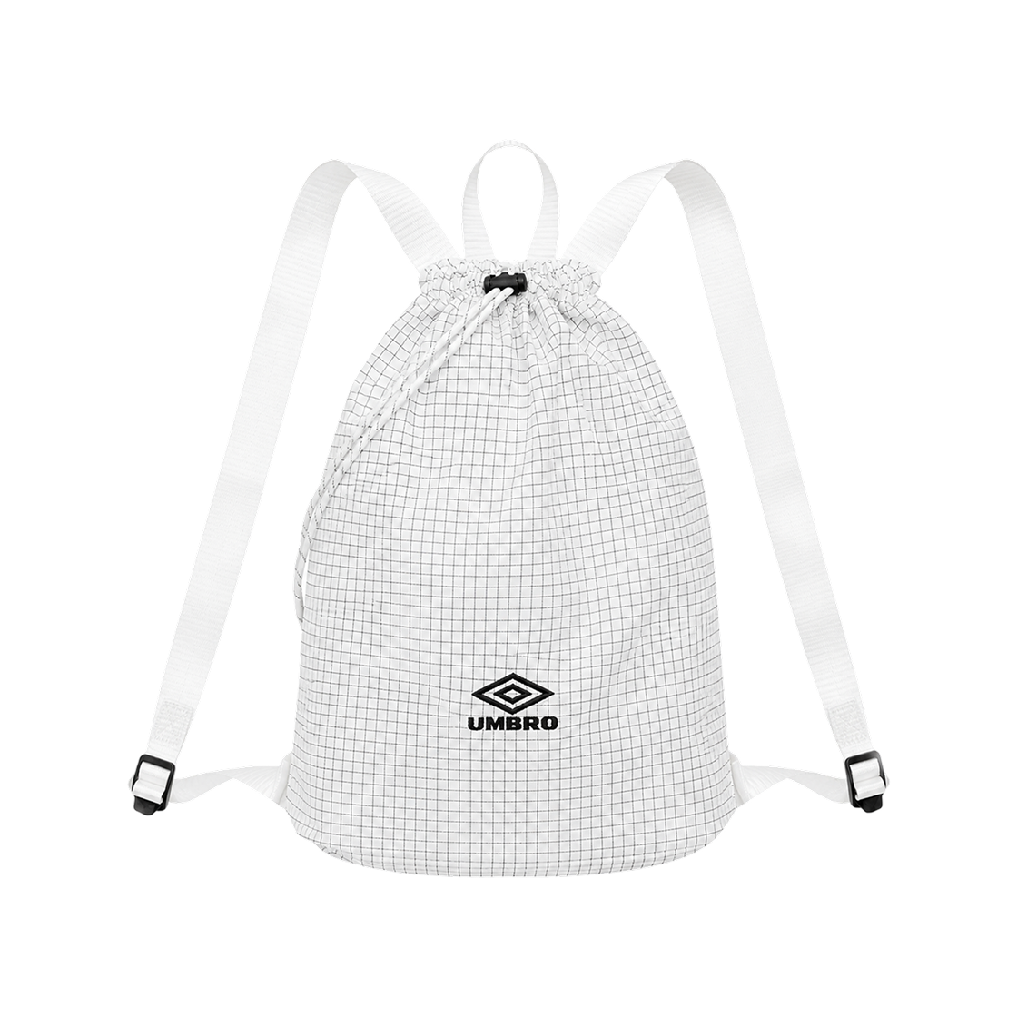 엄브로 x 프릭스 스토어 커스텀 패커블 립스탑 미니백 화이트 체크(Umbro x Freak's Store Custom Packable Ripstop Mini Bag White Check)