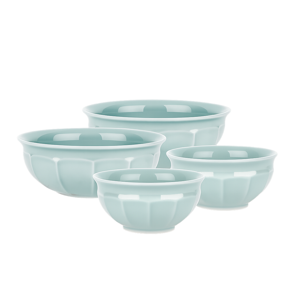로젠탈 마리아 2인 면기 세트(페일민트)(Rosenthal Maria Noodle Bowl Set for Two (Pale Mint)) - 1