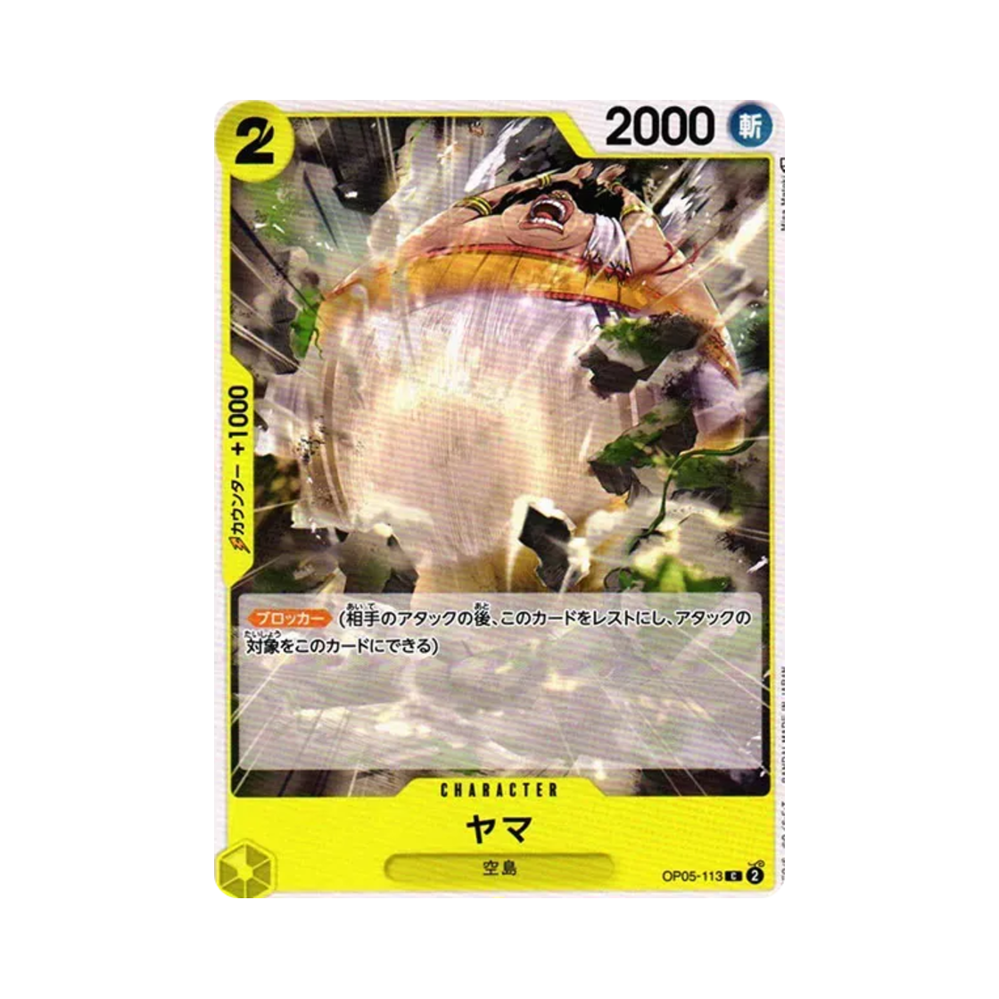 원피스 TCG 야마 C OP05-113 부스터 팩 신시대의 주역 (일어판)(One Piece TCG Yama C OP05-113 Booster Pack Awakening of the New Era (Japanese Ver.)) - 1
