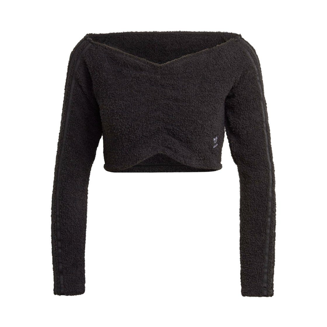 H18834 (W) Adidas Originals Crop Top Black - KR Sizing