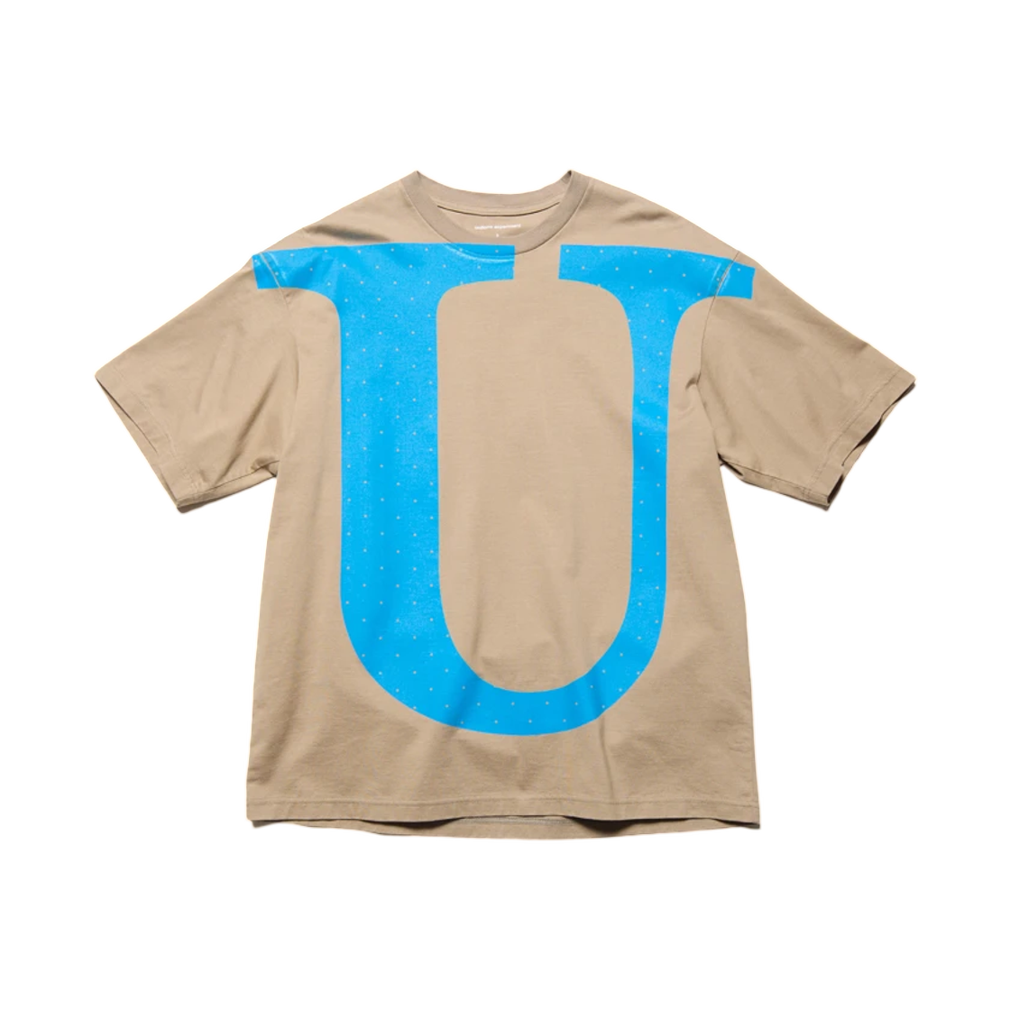 유니폼 익스페리먼트 U 로고 티셔츠 베이지(Uniform Experiment U Logo Tee Beige)