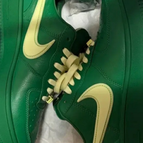 Nike x Ambush Air Force 1 Low SP Pine Green and Citron 착용 스타일