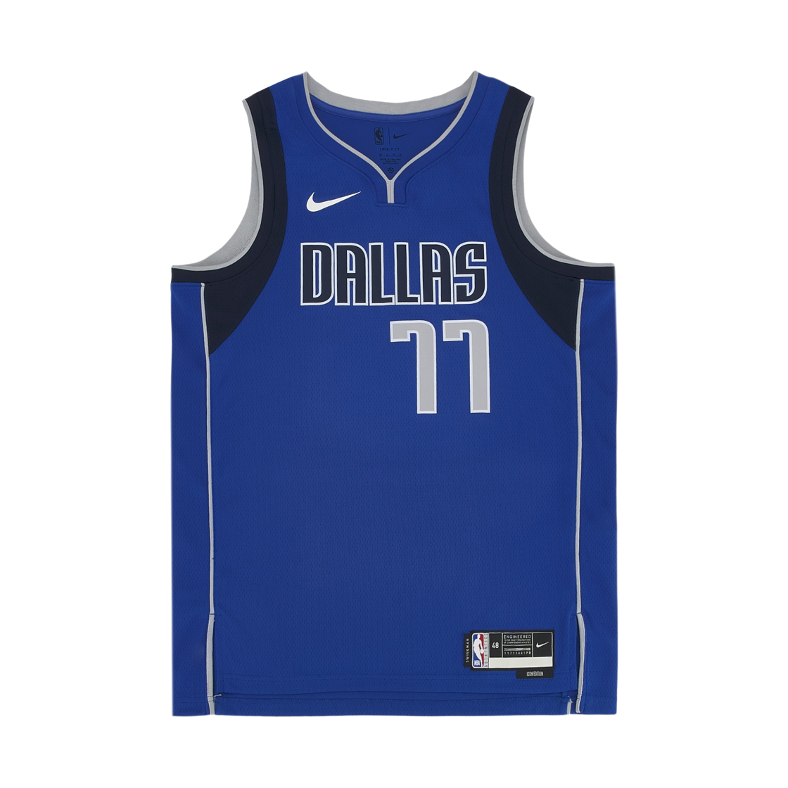 나이키 댈러스 매버릭스 아이콘 에디션 2022/23 드라이핏 NBA 스윙맨 저지 게임 로얄(Nike Dallas Mavericks Icon Edition 2022/23 Dri-Fit NBA Swingman Jersey Game Royal) - 1