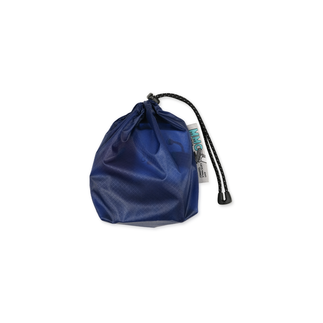 에메모가든 에메모 파우치 01 나일론 코듀라 다이아립 블루(mmogarden mmo Pouch 01 Nylon Cordura Dia Rip Blue)