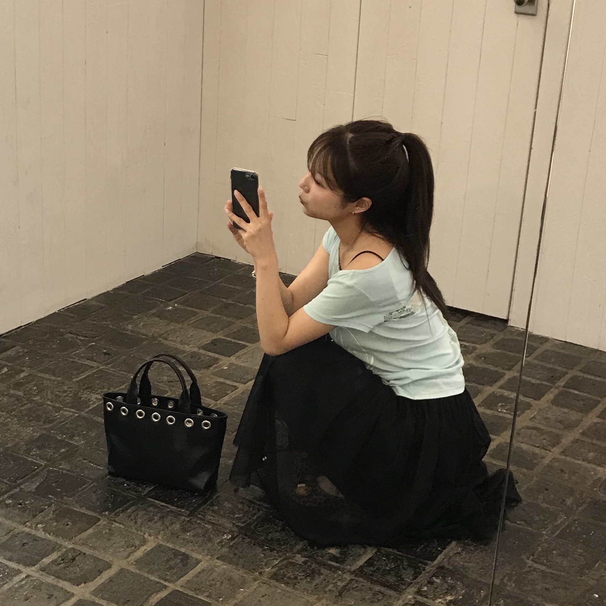 (W) Crocs Classic Animal Ballet Sepia Leopard, Fillintheblank Sunday Tote Bag Eyelet Wide Black 착용 스타일 - 2