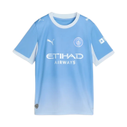 (Kids) Puma Manchester City 2026/27 Home Jersey Team Light Blue Icy Blue (Non Marking Ver.)