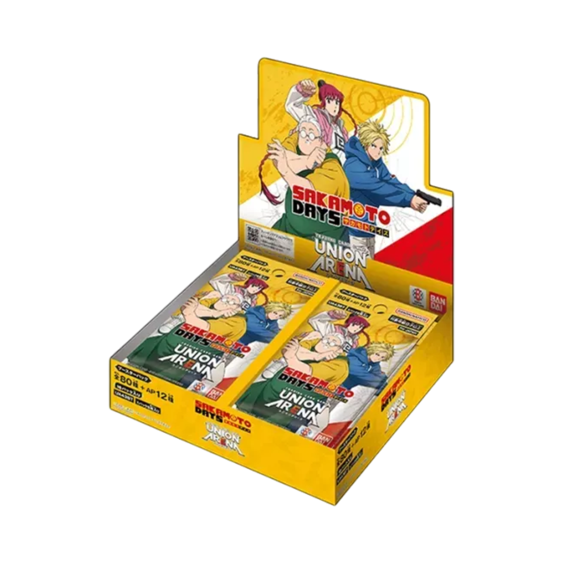 유니온 아레나 TCG 부스터팩 사카모토 데이즈 박스 (16팩/일어판)(Union Arena TCG Booster Pack Sakamoto Days Box (Pack of 16/Japanese Ver.)) - 1