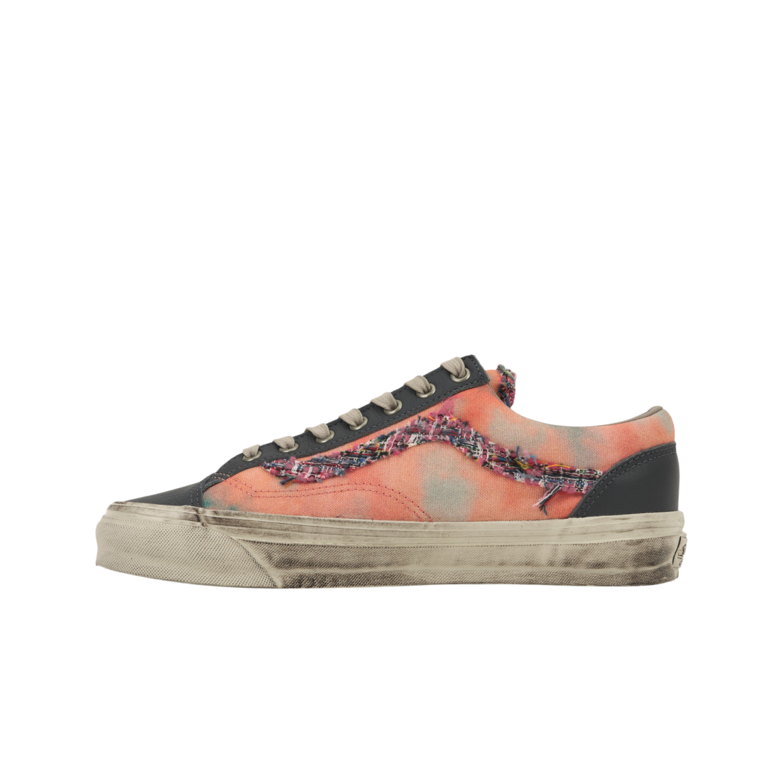 반스 프리미엄 올드스쿨 36 LX 수베니어 아스팔트 그레이 핑크(Vans Premium Old Skool 36 LX Souvenir Asphalt Grey Pink) - 3
