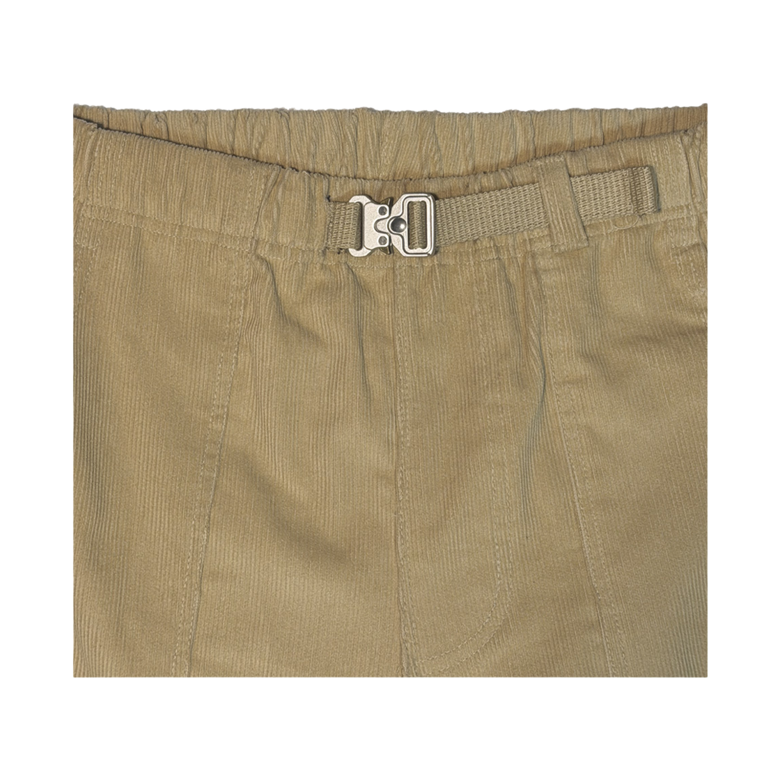 갈릭블루스 코듀로이 벨티드 퍼티그 쇼츠 베이지(GARLICBLUES Corduroy Belted Fatigue Shorts Beige) - 2