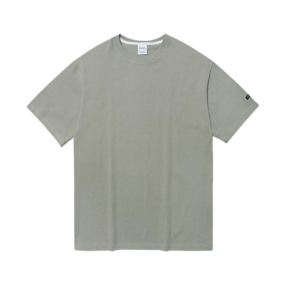 MST127-ASHGRAY MINIMALPROJECT Robust Heavy Overfit Short Sleeve T-Shirt MST127 Ashgray