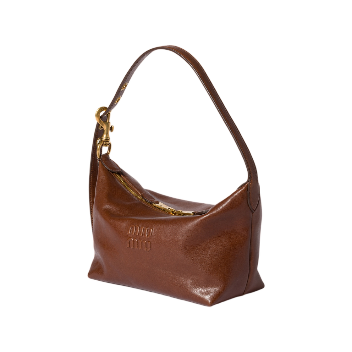 미우 미우 스피릿 나파 레더 백 팔리샌더(Miu Miu Spirit Nappa Leather Bag Palisander) - 2