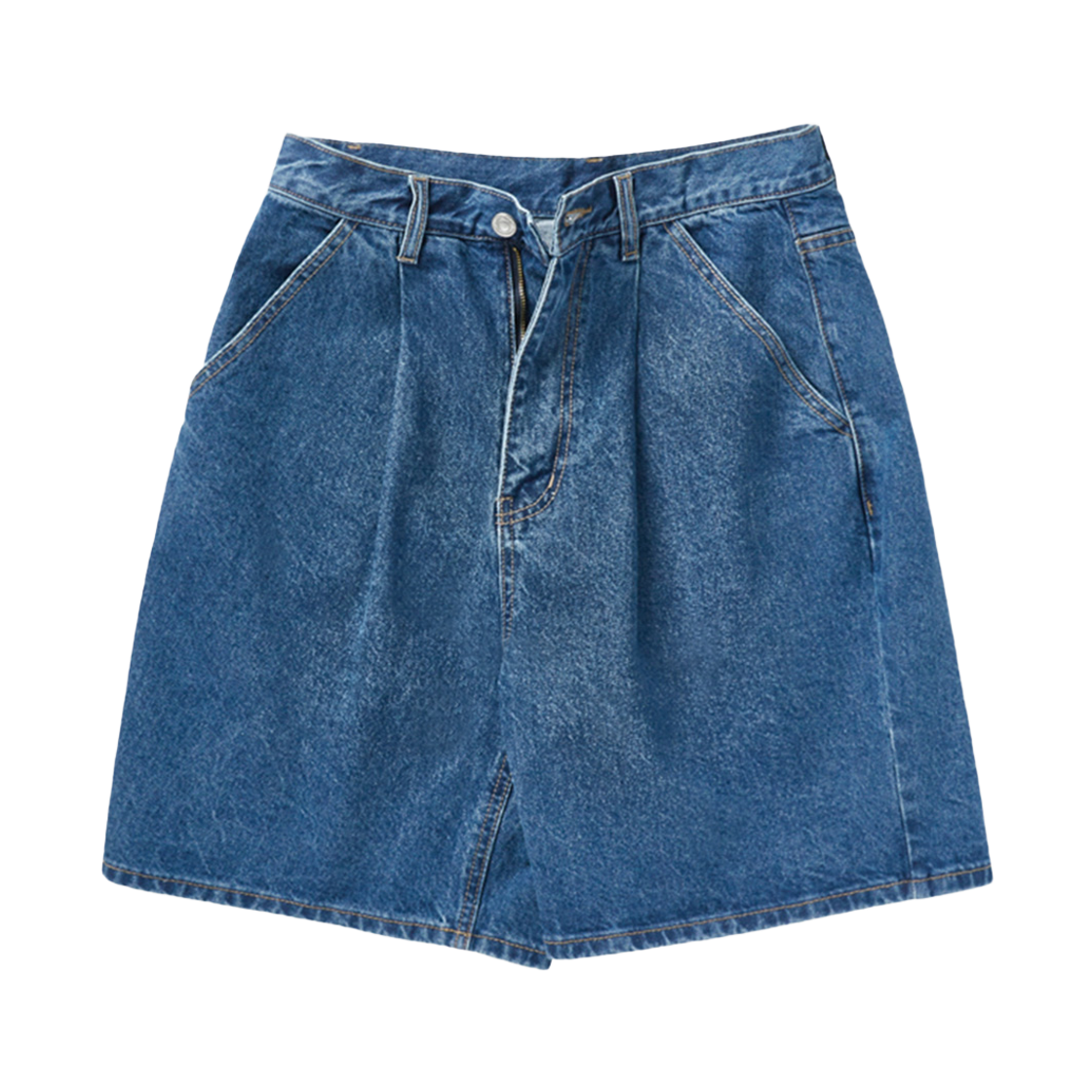 미니멀프로젝트 핀턱 벌룬 데님 숏 팬츠 MSP107 라이트 블루(MINIMALPROJECT Pintuck Balloon Denim Short Pants MSP107 Light Blue)