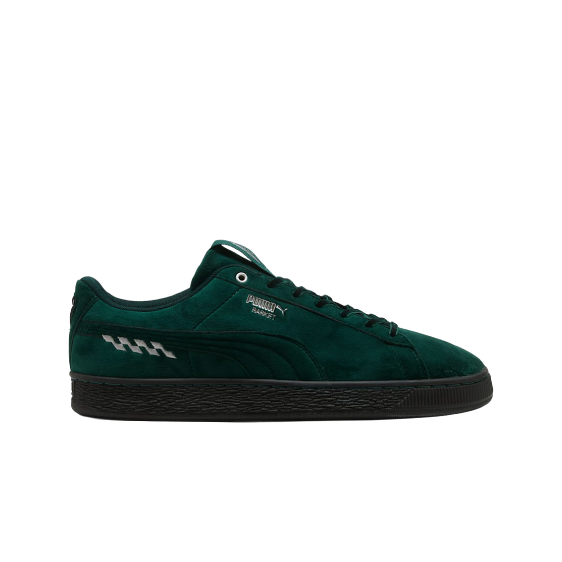 309465-01 Puma x Aston Martin Aramco F1 Team Basket Green Lux Silver