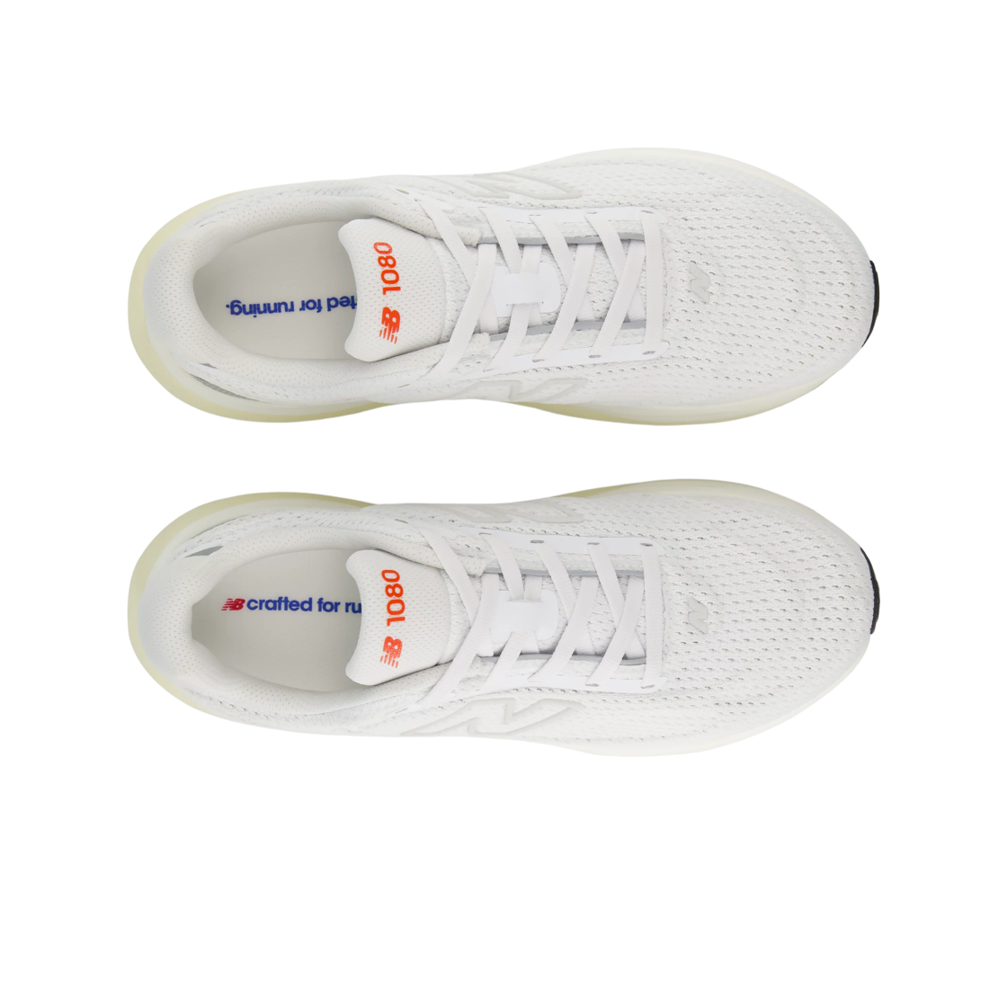 (W) 뉴발란스 1080v15 화이트 네오 플레임 - D 와이드((W) New Balance 1080v15 White Neo Flame - D Wide) - 2