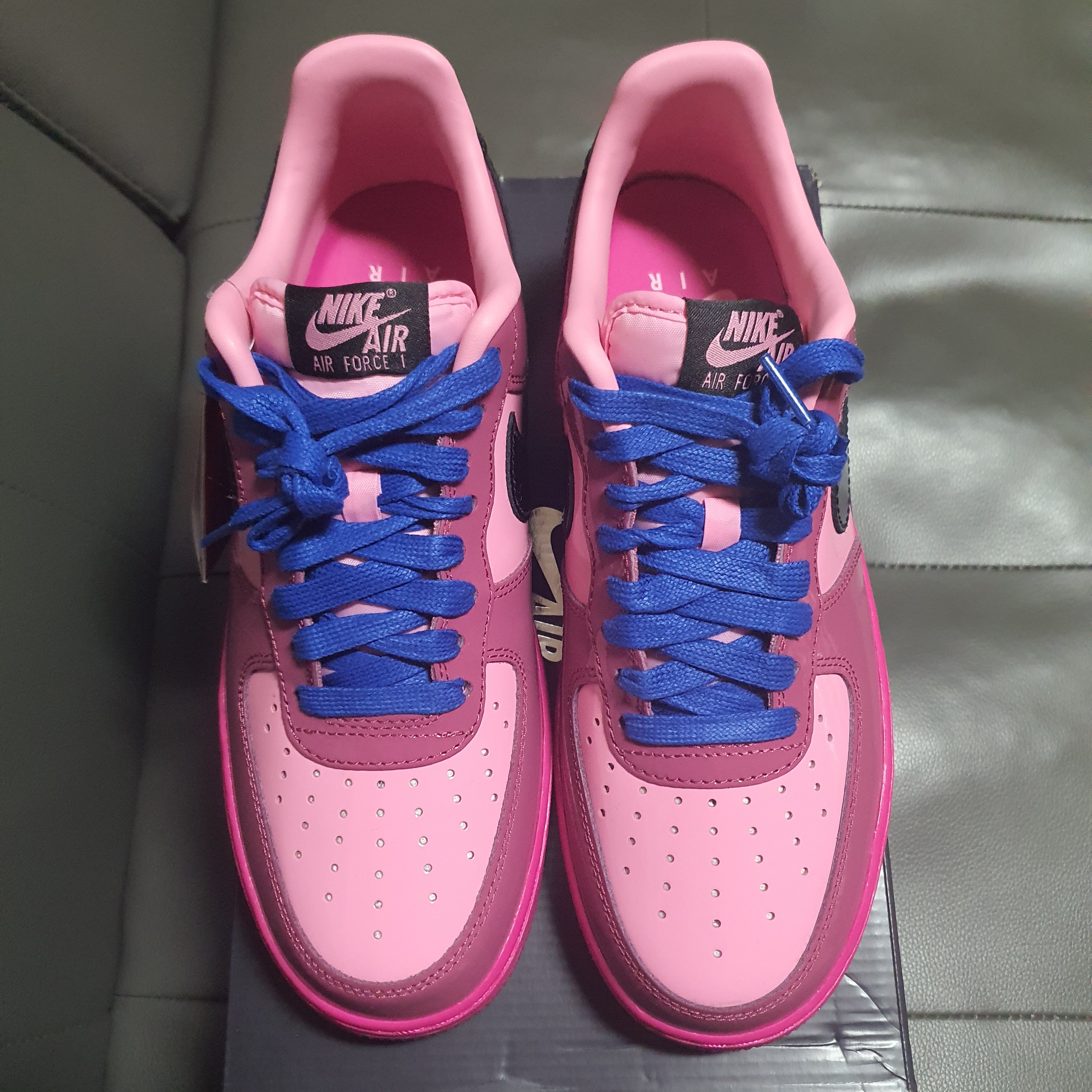 Nike Air Force 1 Low Pink Cooler and Mulberry Rose 착용 스타일