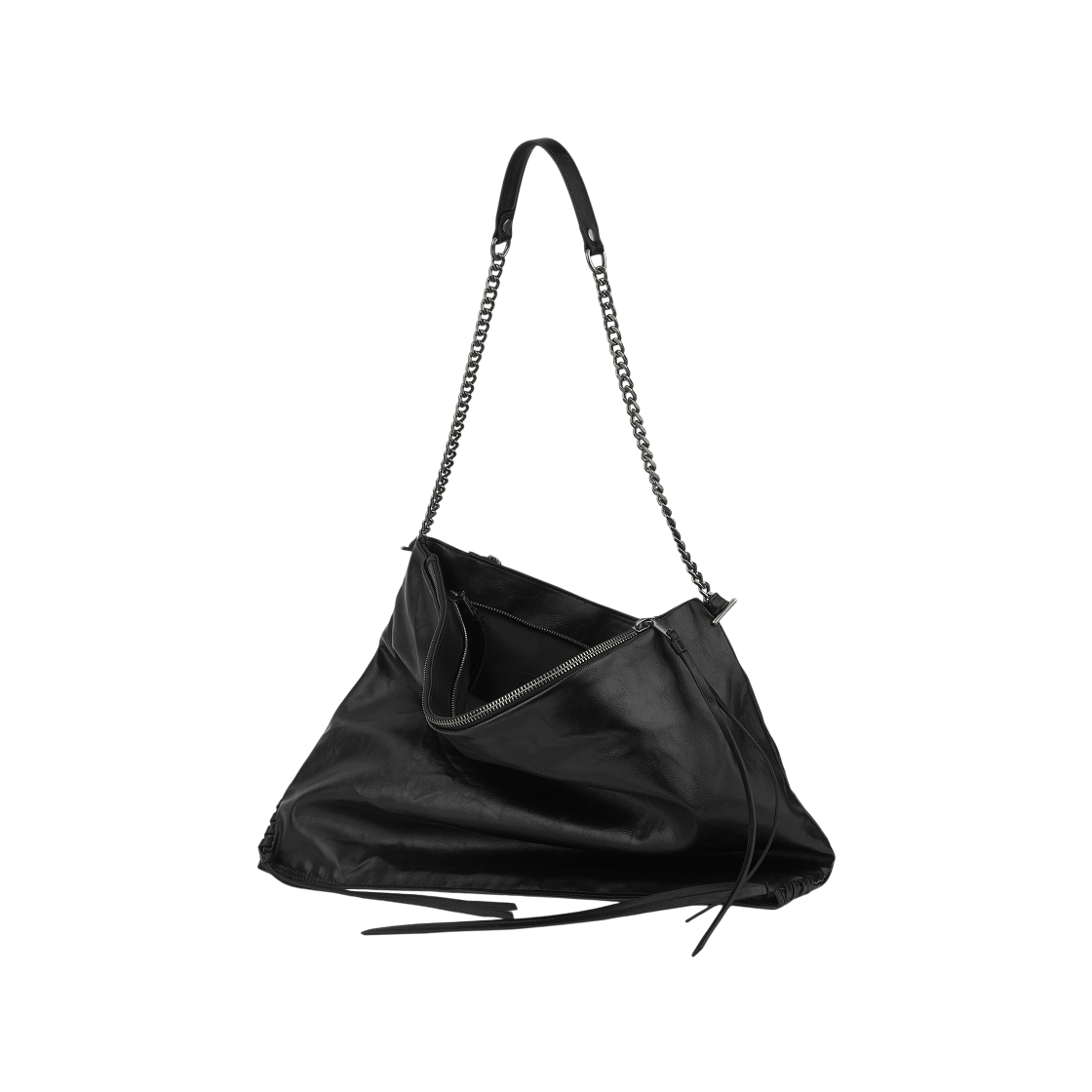자라 락커 토트백 블랙(Zara Rocker Tote Bag Black)
